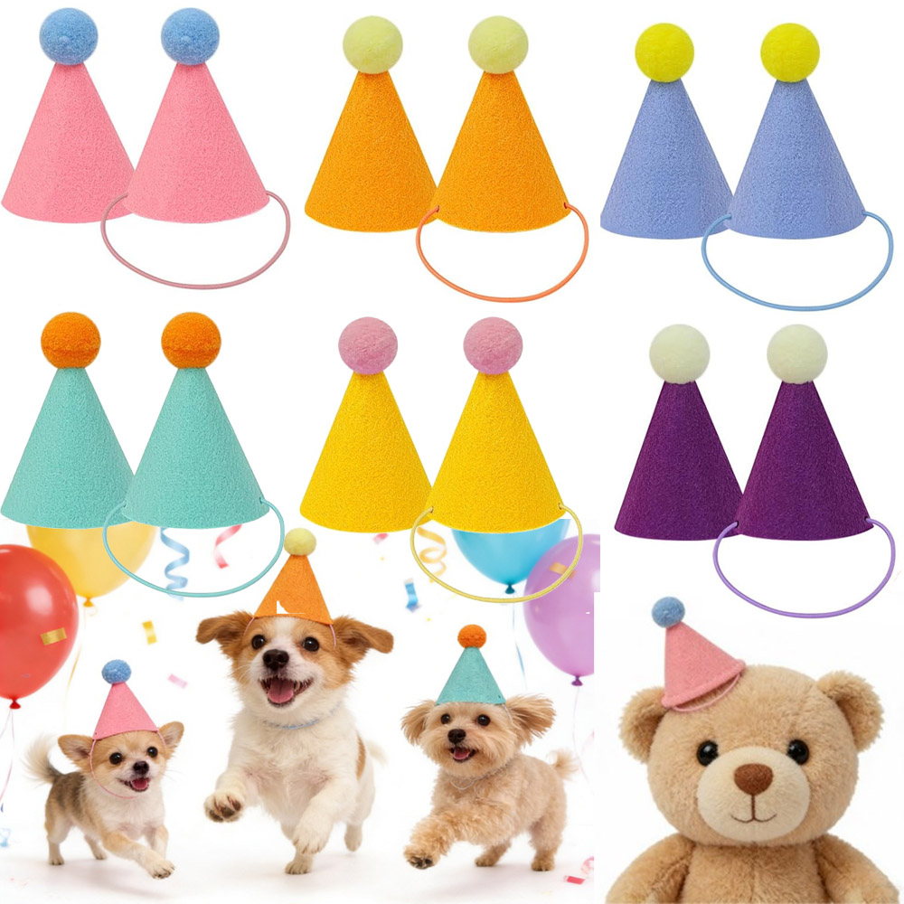 Party Hat Cone - Paquete de 3/6 Gorros de Fiesta