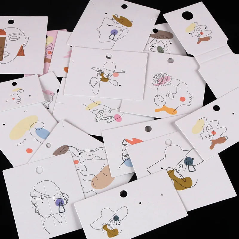 Party Event Supply Store - 100 unids/lote tarjetas de joyería de