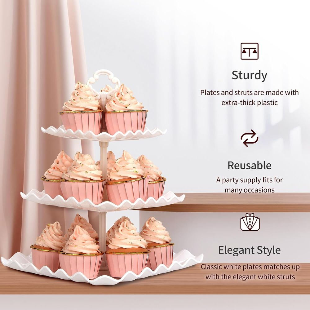 Juego de 5 Soportes para Paste - Cupcake Stand Tier reseña y precio