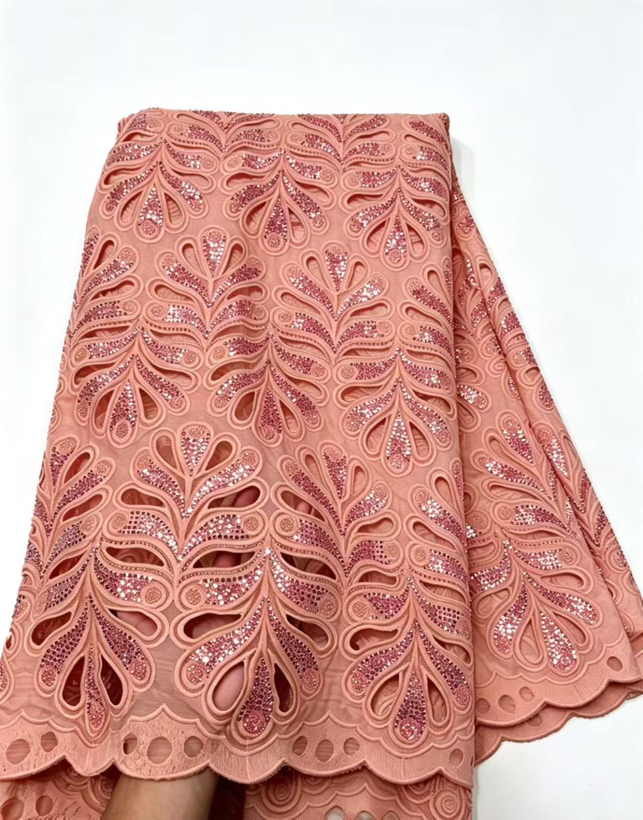 Tela de encaje de tul de organ - Glitter Tablecloth reseña y precio