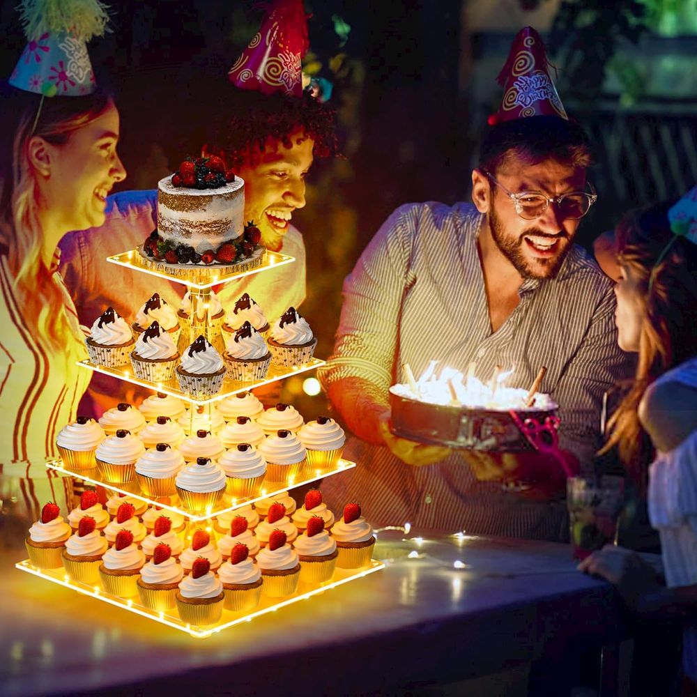 Soporte para Cupcakes con Luce - Cupcake Stand Tier reseña y precio