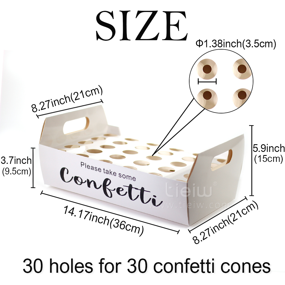 Soporte de conos de confeti na - Cotton Candy Cone reseña y precio