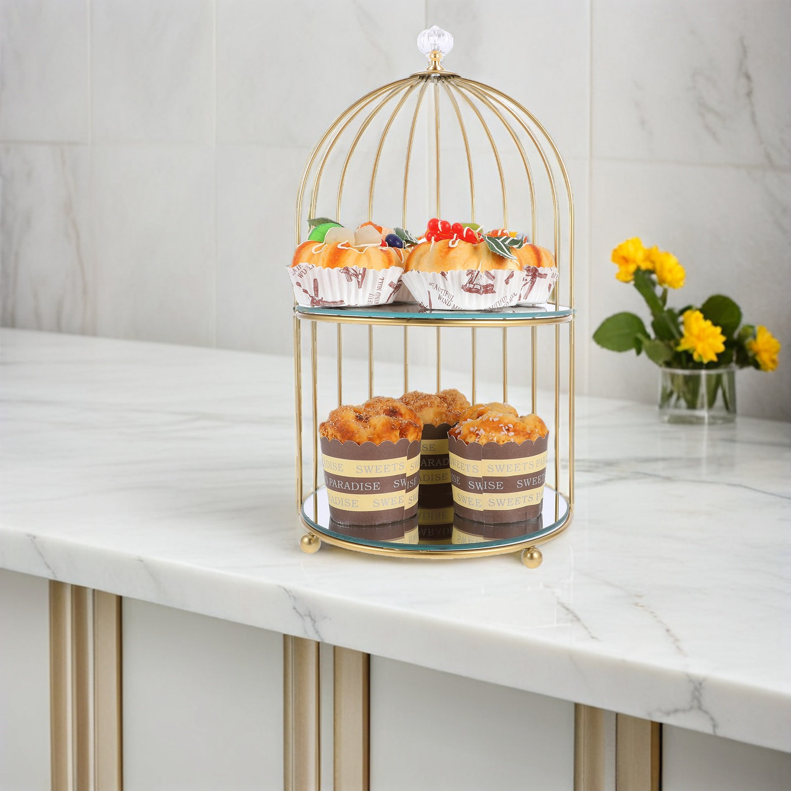 Soporte de Postres de Varios N - Cupcake Stand Tier reseña y precio