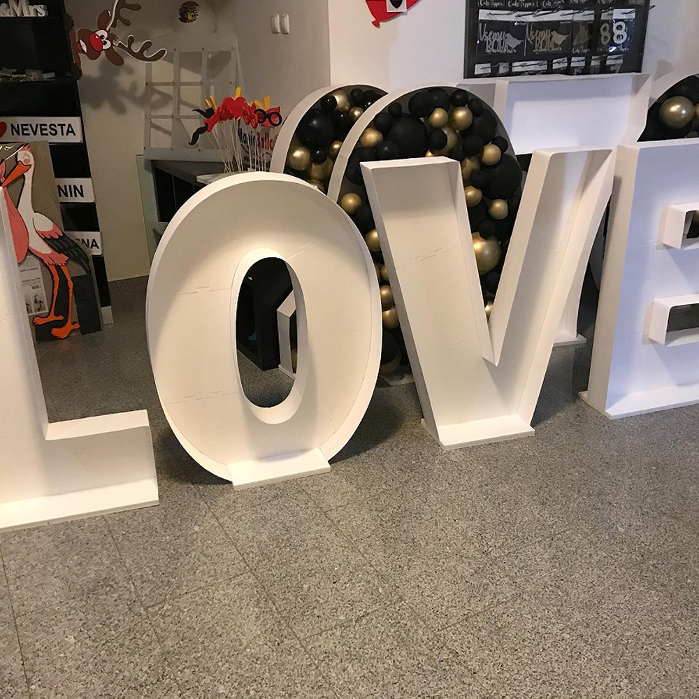 Marco de Globos con Letras de  - Event Z reseña y precio