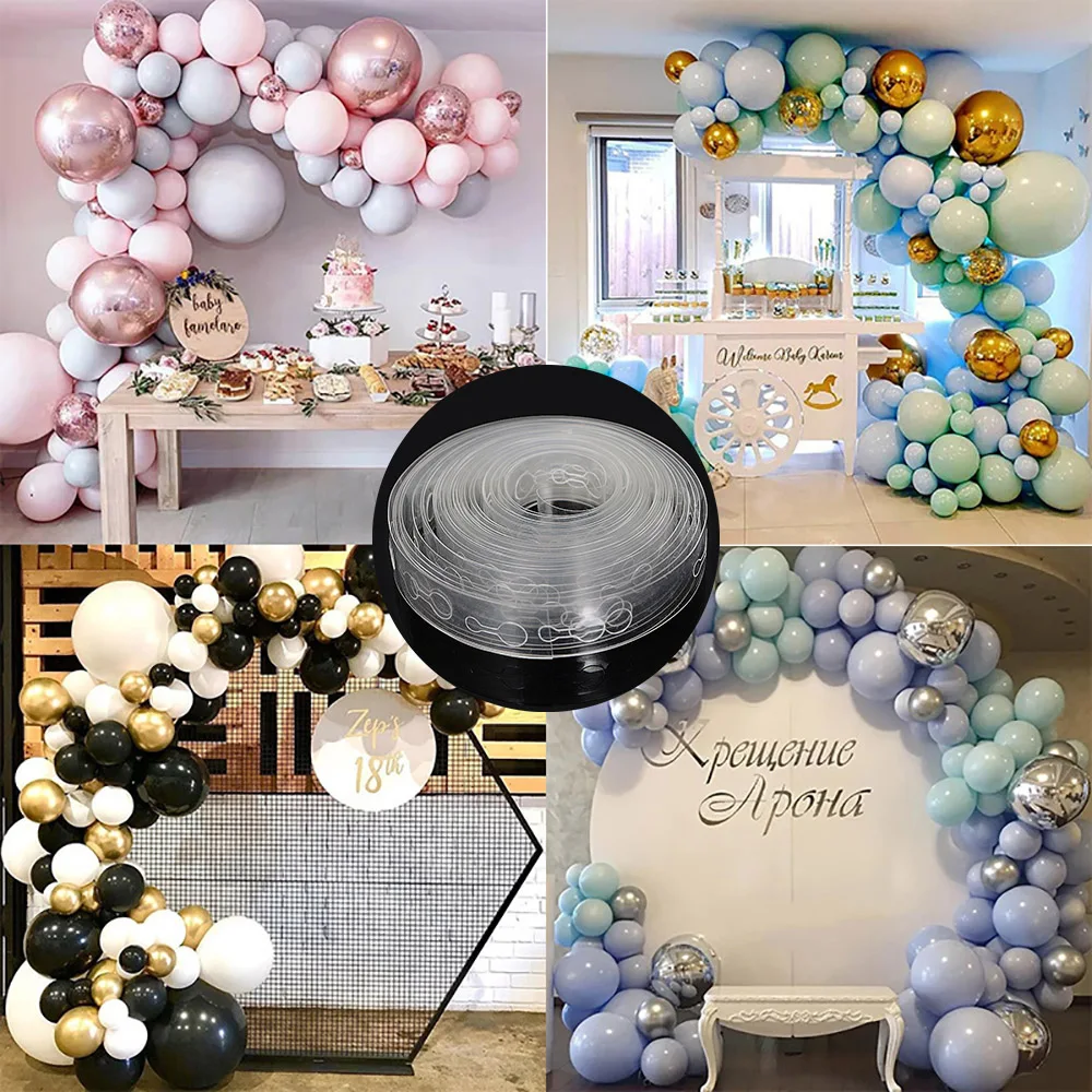 Tira de cadena de globos trans - Balloon Arch Kit reseña y precio