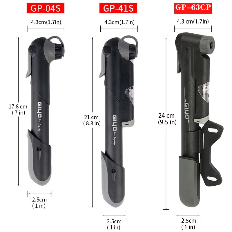 Bomba de Bicicleta GIYO, Mini  - Balloon Pump Hand reseña y precio