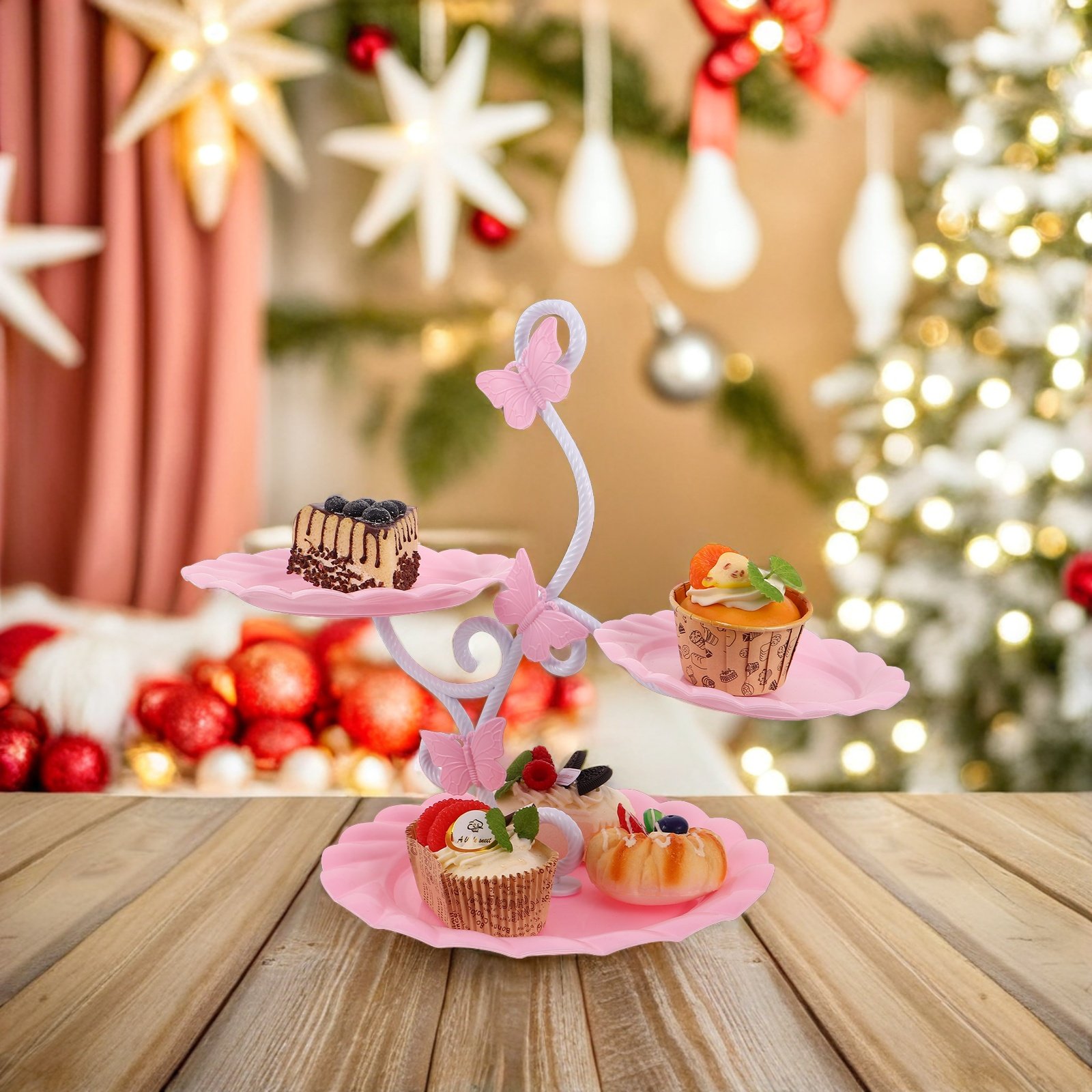 Soporte de 3 niveles para exhi - Cupcake Stand Tier reseña y precio